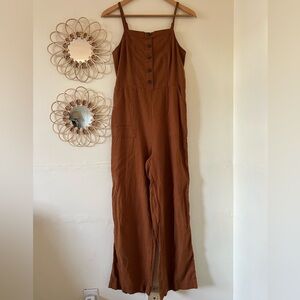 Camel Jumpsuit